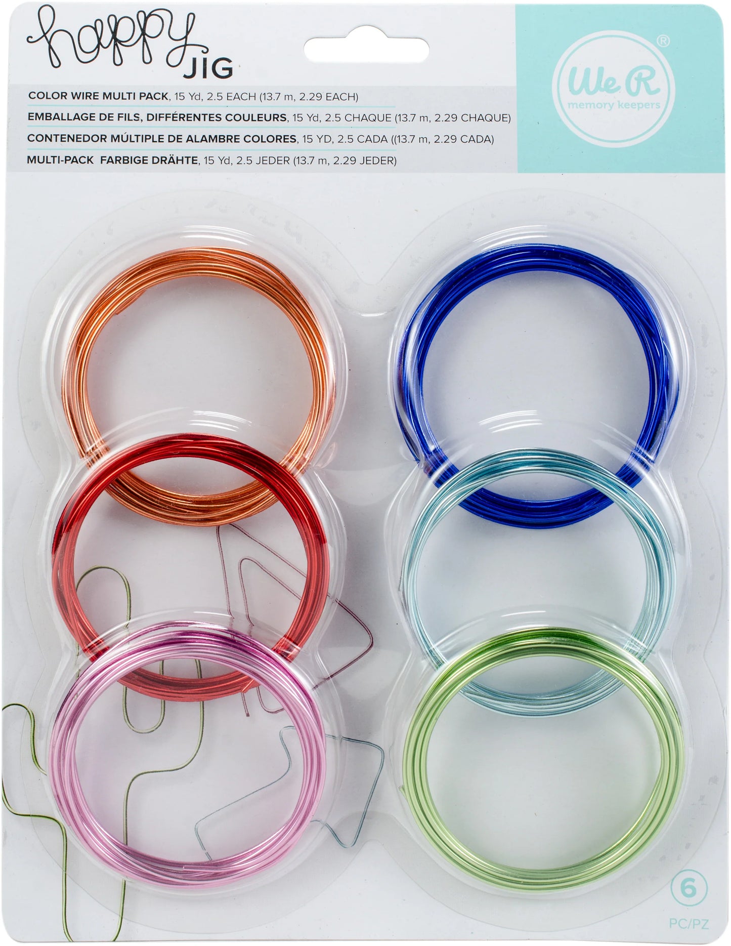 HAPPY JIG - COLOR WIRE MULTI PACK