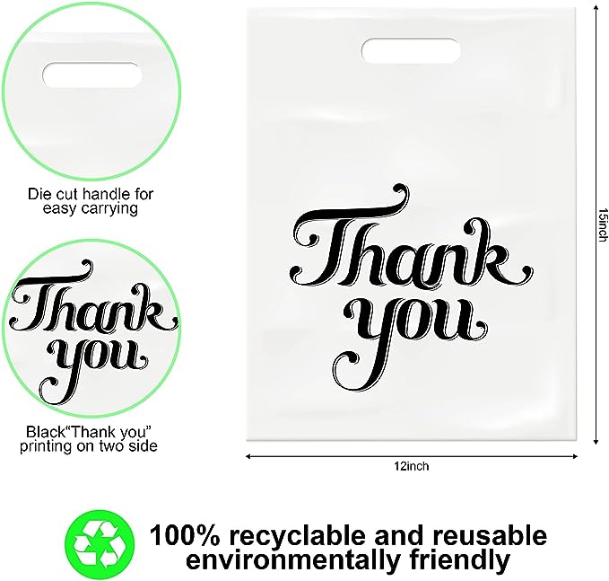 Thank You Bags (12"x15") 10pack