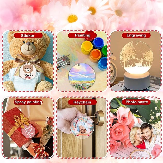 Acrilicos de 3" (10pcs)