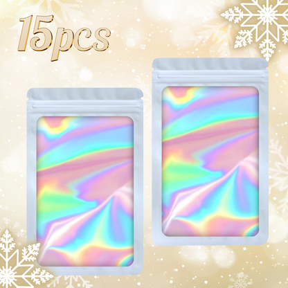 Bolsas Mylar Resellables con Ventana / Mylar Bags with Clear Window