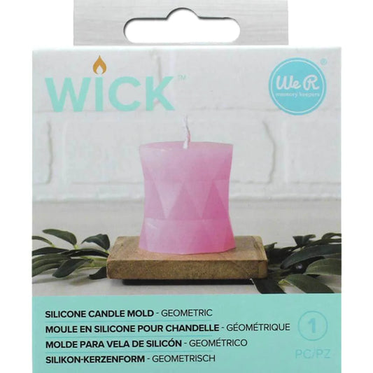 WICK - SILICONE CANDLE MOLD GEOMETRIC