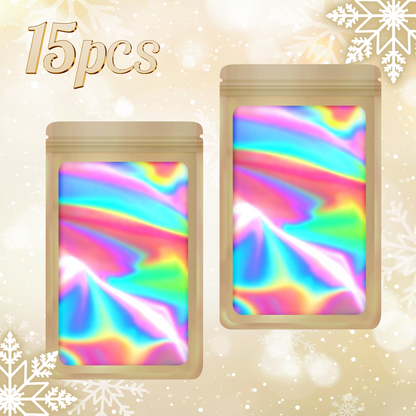 Bolsas Mylar Resellables con Ventana / Mylar Bags with Clear Window