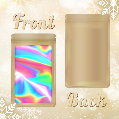 Bolsas Mylar Resellables con Ventana / Mylar Bags with Clear Window