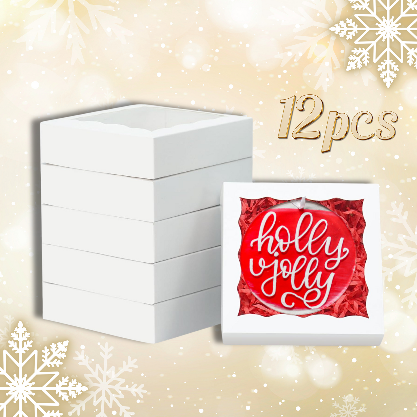 Caja Blanca con Ventana / White Box with Window