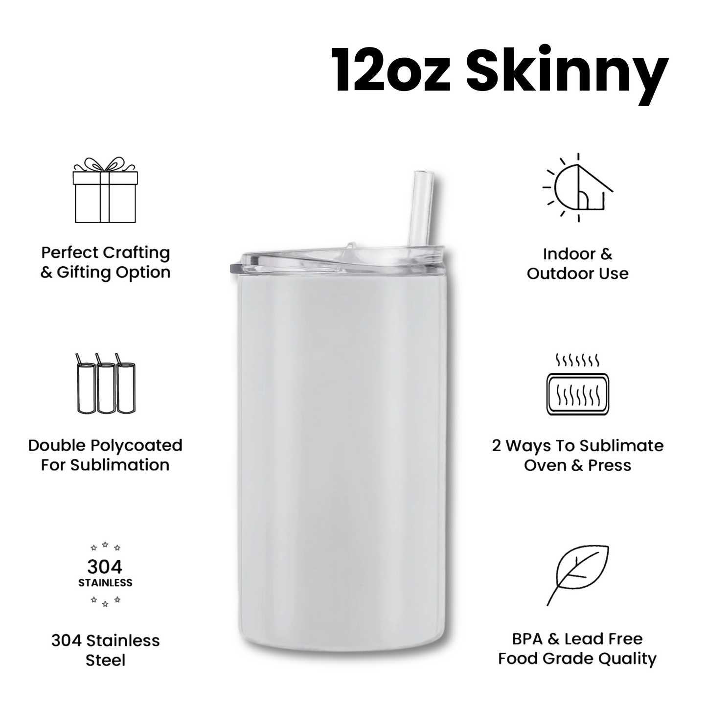 Skinny Tumbler - Sublimacion