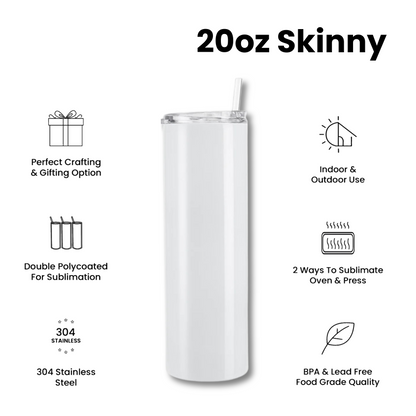Skinny Tumbler - Sublimacion