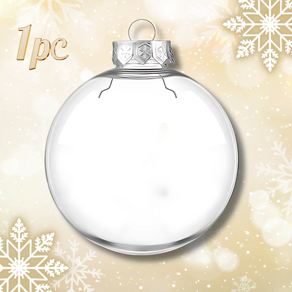 Ornamento de Plástico Redondo / Plastic Round Ornament