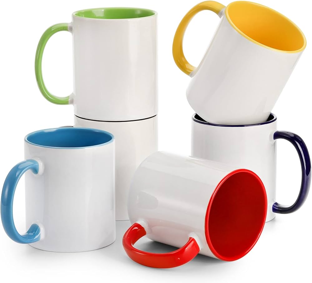 Taza Handle de Colores 11oz