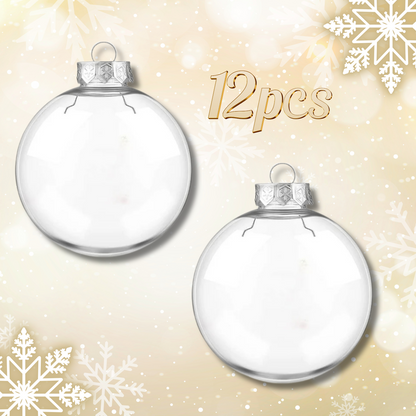 Ornamento de Plástico Redondo / Plastic Round Ornament