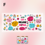MADRES UV DTF - TUMBLER WRAP
