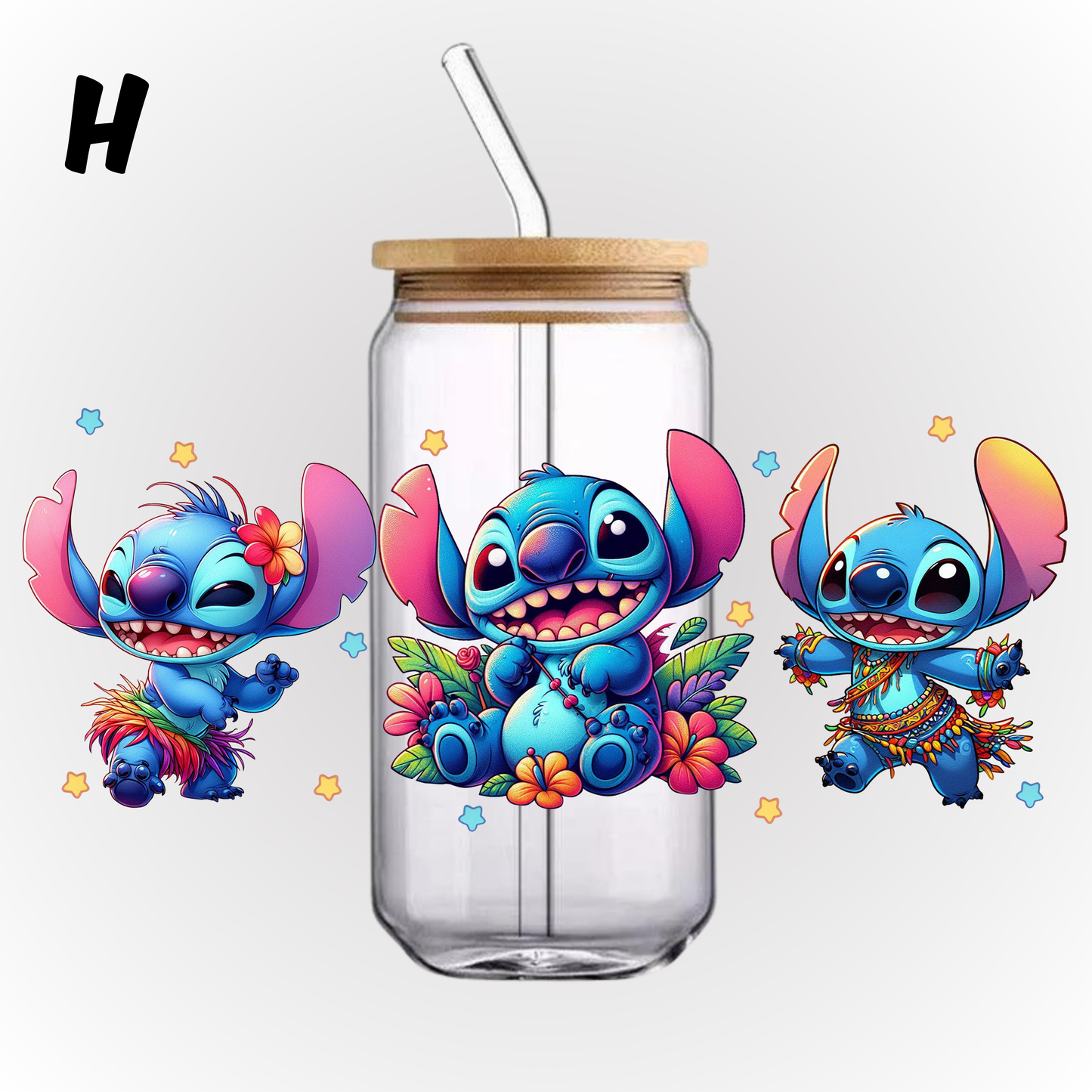 UV DTF - GLASS CAN WRAP (STITCH)