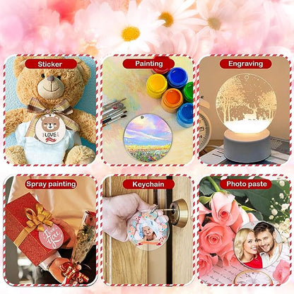 Acrilicos de 3" (10pcs)