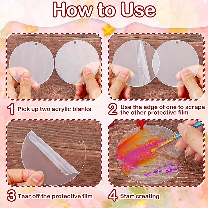 Acrilicos de 3" (10pcs)