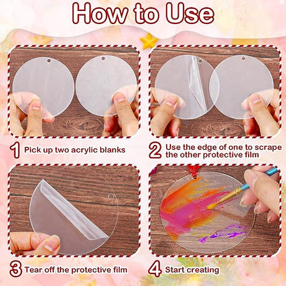 Acrilicos de 3" (10pcs)