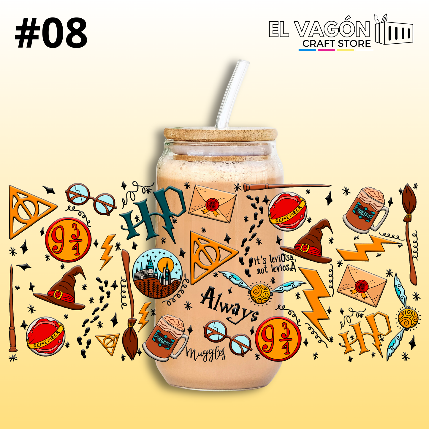 Harry Potter UV DTF - WRAP