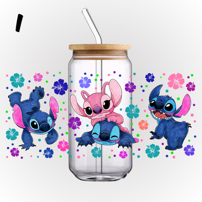 UV DTF - GLASS CAN WRAP (STITCH)