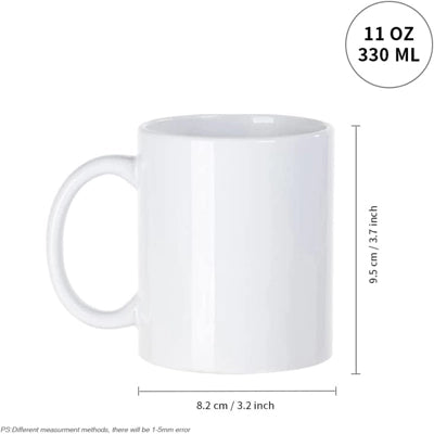 Taza Blanca 11oz de Sublimar